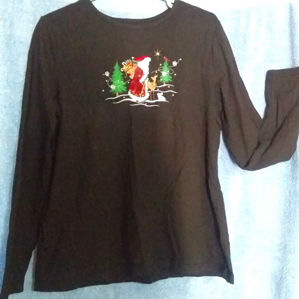 Christmas Theme Long Sleeve T-Shirt